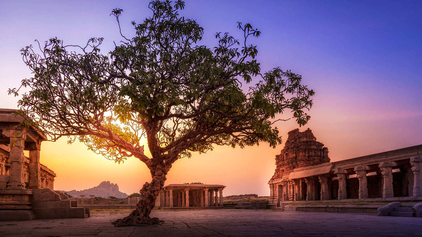 Travel Photographer Ritesh Niranjan in Bangalore Karnataka India clicked award winning image of Vittala Temple in Hampi